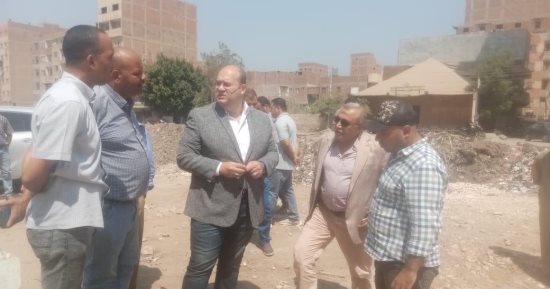 نائب محافظ الجيزة يتفقد الطرق المدرجة ضمن الخطة الاستثمارية 2023/2024 بكرداسة