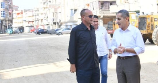 محافظ الغربية يتفقد أعمال النظافة ورفع الإشغالات بشوارع المحلة الكبرى
