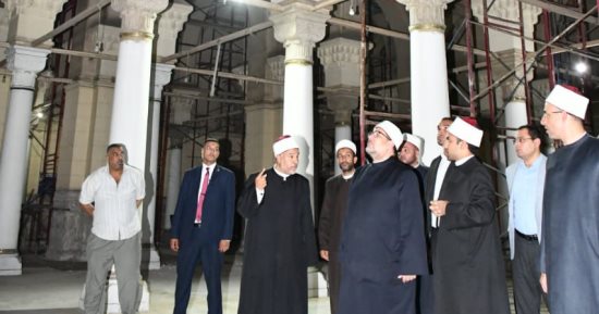 الأوقاف: مصر تسجل صفحات مضيئة فى تطوير وعمارة المساجد فى عهد الرئيس السيسى