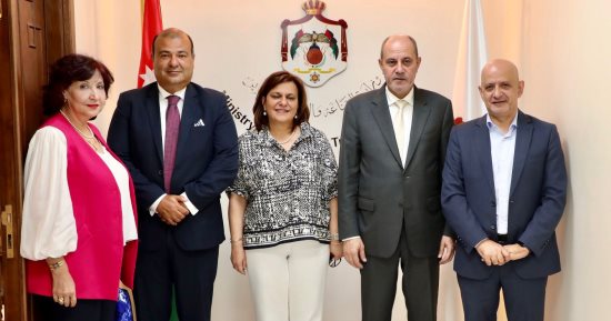 أمين اتحاد الغرف التجارية العربية يلتقى وزيرى الصناعة والاستثمار فى الأردن