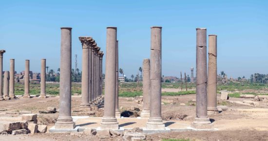 انتهاء المرحلة الأولى من ترميم بازليكا الأشمونين بمحافظة المنيا
