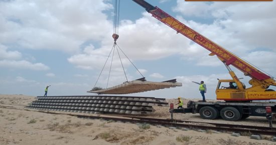 مصر تربط ميناء العريش بطابا عبر خط سكة حديد يخدم الصناعة والتنمية فى سيناء