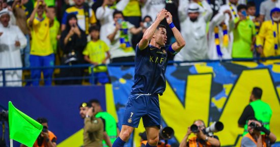 النصر يكتسح الشباب بثلاثية رونالدو وماني فى الشوط الأول.. فيديو وصور