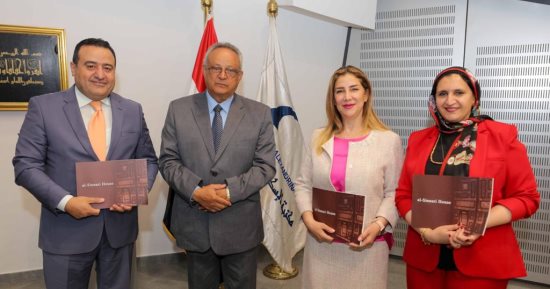 مدير مكتبة الإسكندرية يستقبل ممثل مفوضية الأمم المتحدة لشئون اللاجئين فى مصر