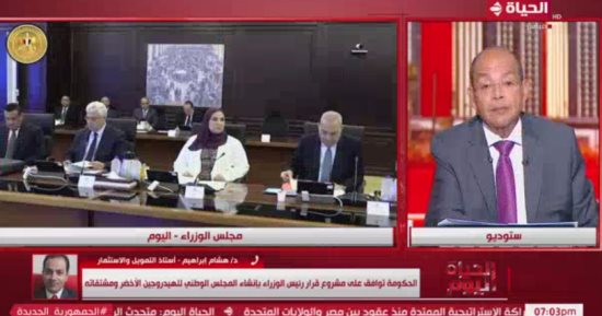 هشام إبراهيم: مصر تدعم ملف الهيدروجين الأخضر فى ضوء الاتجاه للطاقة النظيفة