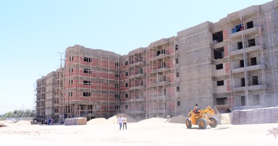 مبنى إسكان طلابى بالمقر الجديد لجامعة سوهاج بتكلفة 150 مليون جنيه
