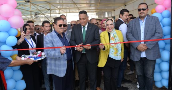 محافظ الدقهلية يفتتح حمام سباحة وملعب مركز شباب دماص ومدرسة للغات بميت غمر