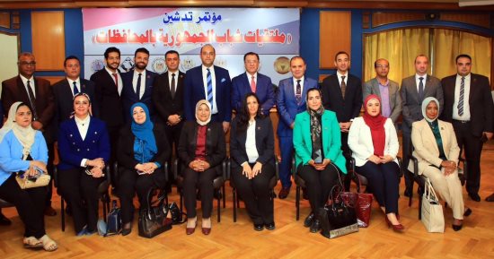 وفد من تنسيقية شباب الأحزاب يشارك فى ملتقى شباب الجمهورية بدار التحرير