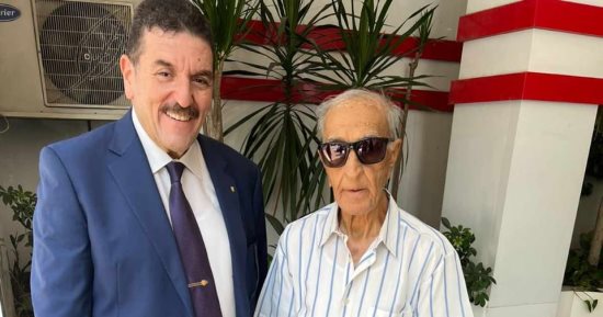 الإذاعى فهمى عمر  يزور نادى الزمالك ويدعم اللجنة الثلاثية