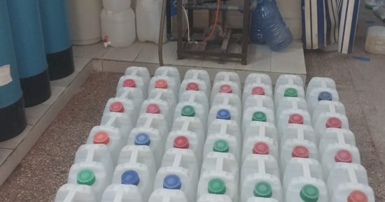 ضبط منتجات وسلع وخامات مجهولة المصدر خلال حملات تموينية بالإسكندرية
