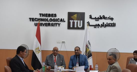 رئيس جامعة الأقصر يعلن توقيع بروتوكول تعاون مع "طيبة التكنولوجية" 