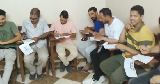 قطاع التنمية الأسقفي ينظم قافلة لمحو الأمية بالتعاون مع هيئة تعليم الكبار