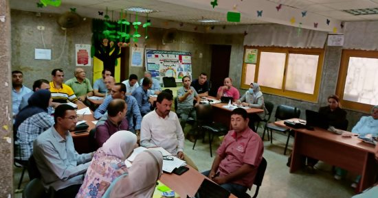 بدء الدورة التدريبية لمعلمي اللغة الفرنسية لمحافظات الغربية والمنوفية وكفر الشيخ
