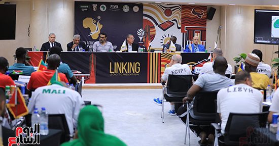 مصر فى المجموعة الأولى بقرعة البطولة الأفريقية للكرة الطائرة.. صور