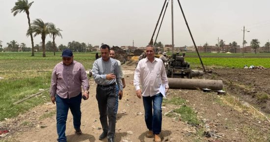 محطات صرف صحى ومعالجة.. قرى المنيا تتغير مع حياة كريمة.. صور