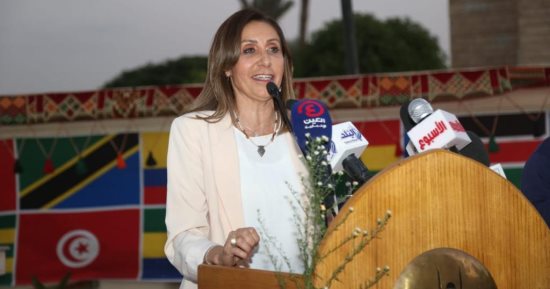وزيرة الثقافة تشارك في المؤتمر الصحفي للدورة السابعة لملتقى فنون ذوي القدرات الخاصة "أولادنا"