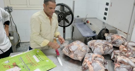 ضبط 18 طنا و614 كيلو لحوم فاسدة ومذبوحة خارج المجازر خلال أسبوع بالجيزة