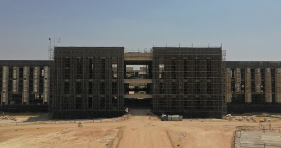 تخدم مناطق القطامية والقاهرة الجديدة.. شاهد محطة محمد نجيب بخط القطار السريع