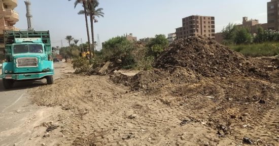 محافظة الجيزة تعلن بدء تطوير طريق أبو ربع بالبدرشين