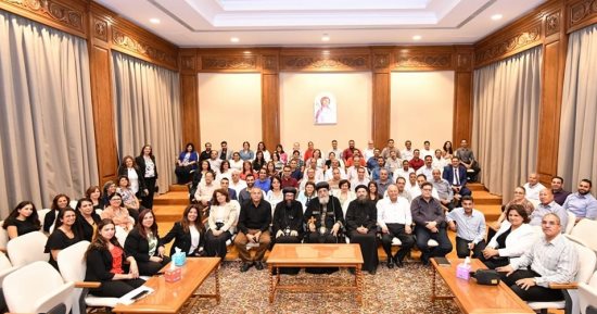 البابا تواضروس الثانى يلتقى كهنة الخرطوم ويطمئن على أوضاع السودانيين فى مصر