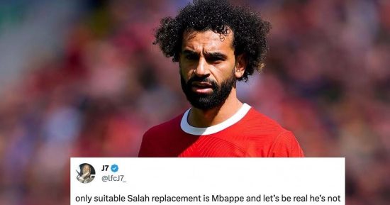 جماهير ليفربول: لن نقبل بأقل من مبابى حال رحيل محمد صلاح