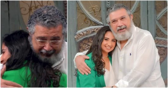 10 صور من كواليس حلقة ماجد الكدواني مع صاحبة السعادة