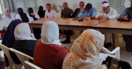 وحدة السكان بالشيخ زويد تشارك فى القافلة السكانية بقرية الظهير  بسيناء