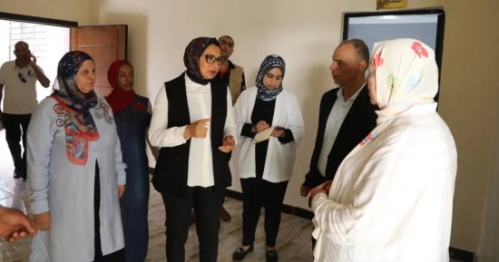 نائب محافظ الوادي الجديد تتابع جاهزية مقر بيوت الطلبة بالخارجة لاستقبال الطلاب
