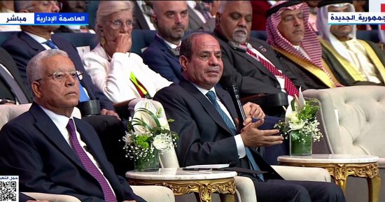 الرئيس السيسى: قضية السكان أخطر القضايا.. وحروب الإرهاب كلفت الدولة الكثير 