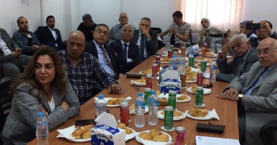 وزير قطاع الأعمال يتفقد أعمال بناء المصانع الجديدة بشركة دمياط للغزل والنسيج