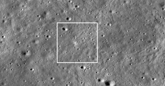 ناسا تنشر صورة جديدة لمركبة الهبوط Chandrayaan-3 على سطح القمر