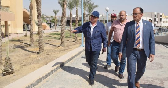 رئيس جامعة حلوان يتابع جاهزية "مجمع الفنون والثقافة" لاستقبال أسبوع شباب الجامعات