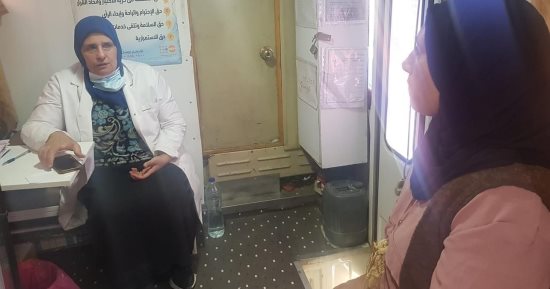 محافظة الجيزة تنظم قافلة لتنظيم الأسرة والصحة الإنجابية بروضة أكتوبر