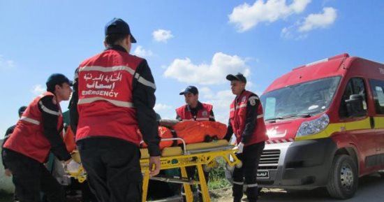 الحماية المدنية التونسية: وفاة 7 أشخاص وإصابة 320 آخرين بحوادث مختلفة