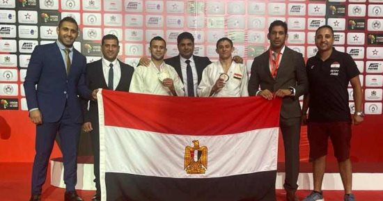 أحمد عبد الرحمن يتوج ببرونزية البطولة الأفريقية للجودو