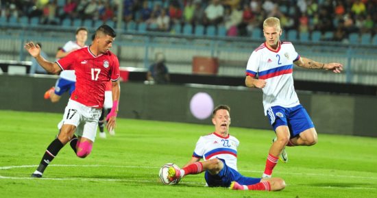 المنتخب الأولمبى يتعادل مع روسيا للمحليين 1-1 وديًا