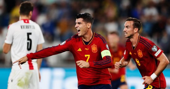 منتخب إسبانيا يمطر شباك جورجيا بسباعية في تصفيات يورو 2024.. فيديو