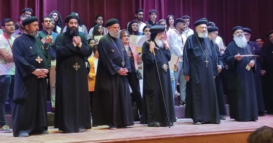 حضر الحفل الأنبا دانيال.. مطرانية المعادى تحتفل بختام مهرجان النيروز