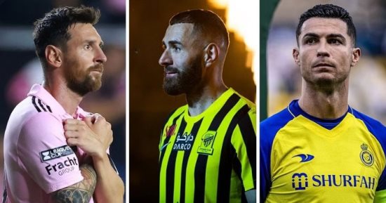 عواجيز الملاعب.. ميسي يتصدر أغلى 7 نجوم تخطوا الـ35 عاماً