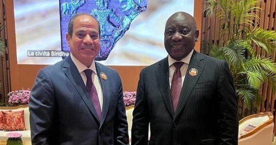 الرئيس السيسي يعقد عددا من اللقاءات الجانبية على هامش قمة العشرين بالهند 
