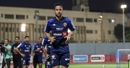 نجوم الأهلى يتدربون بأحدث أجهزة القياسات البدنية بفرمان كولر.. صور