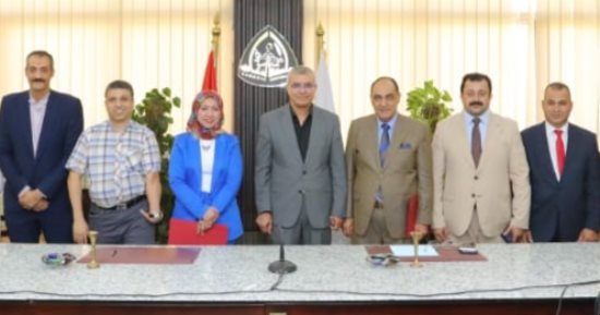 بروتوكول تعاون بين كلية علوم ذوى الإعاقة ومركز الاختبارات الإلكترونية بجامعة الزقازيق