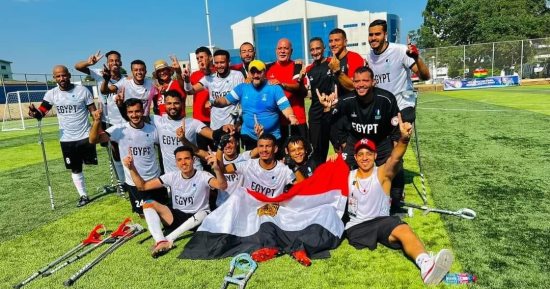 منتخب مصر لكرة القدم للساق الواحدة يحصد برونزية دورة الألعاب الأفريقية بغانا