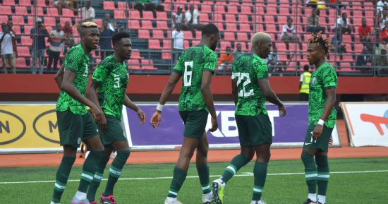تصفيات أمم أفريقيا.. تقدم نيجيريا على ساو تومى 2-0 فى الشوط الأول "فيديو"