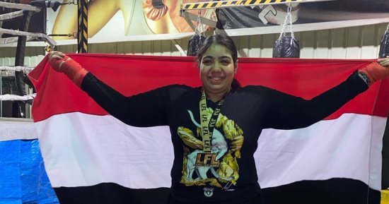 الاتحاد الدولي للمواي تاي يختار شهد مصطفى للمشاركة فى دورة الألعاب القتالية