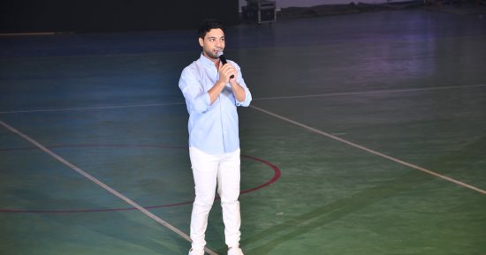 أحمد جمال يحيى حفل افتتاح أسبوع شباب الجامعات والمعاهد الـ13 بجامعة حلوان
