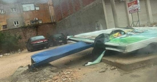 عاصفة شديدة تضرب شرق ليبيا والسلطات تعلن حظر التجوال حتى غد.. صور
