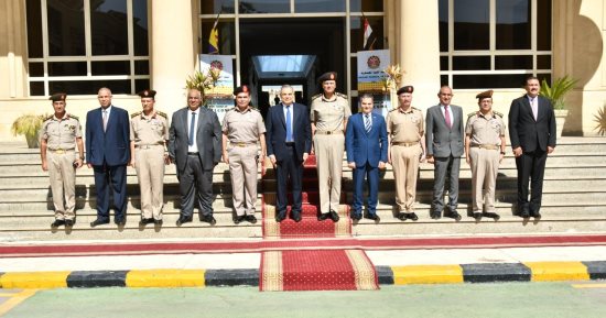 الكلية الفنية العسكرية توقع بروتوكول تعاون مع جامعة كفر الشيخ
