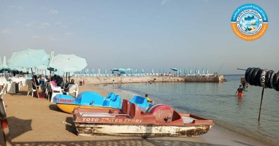 استقرار حالة البحر ورفع الراية الخضراء على جميع شواطئ الإسكندرية