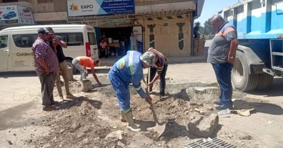 حى العامرية أول بالإسكندرية يكثف أعمال رفع كفاءة شبكة الصرف قبل موسم الأمطار